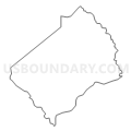 Census Tract 9202.01, Laurens County, South Carolina (Light Gray Border)
