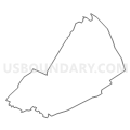 Census Tract 9505.02, Chesterfield County, South Carolina (Light Gray Border)