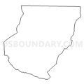 Census Tract 9503, Chesterfield County, South Carolina (Light Gray Border)