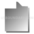 Census Tract 11.07, Minnehaha County, South Dakota (Gray Gradient Fill with Shadow)