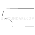 Census Tract 9402, Buffalo County, South Dakota (Light Gray Border)