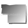 Census Tract 4.07, Minnehaha County, South Dakota (Gray Gradient Fill with Shadow)
