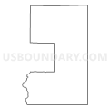 Census Tract 104.02, Minnehaha County, South Dakota (Light Gray Border)