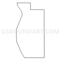 Census Tract 12, Minnehaha County, South Dakota (Light Gray Border)