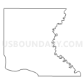 Census Tract 202, Union County, South Dakota (Light Gray Border)