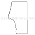 Census Tract 3, Spink County, South Dakota (Light Gray Border)