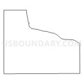 Census Tract 9629, Davison County, South Dakota (Light Gray Border)