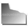 Census Tract 9629, Davison County, South Dakota (Gray Gradient Fill with Shadow)