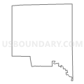 Census Tract 9627, Davison County, South Dakota (Light Gray Border)