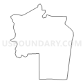 Census Tract 110.02, Pennington County, South Dakota (Light Gray Border)