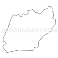 Census Tract 618, Washington County, Tennessee (Light Gray Border)