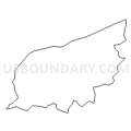Census Tract 617.02, Washington County, Tennessee (Light Gray Border)