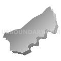 Census Tract 52.02, Knox County, Tennessee (Gray Gradient Fill with Shadow)