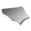 Census Tract 128.01, Davidson County, Tennessee (Gray Gradient Fill with Shadow)