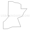 Census Tract 9503, Pecos County, Texas (Light Gray Border)