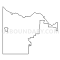 Census Tract 138, Wichita County, Texas (Light Gray Border)