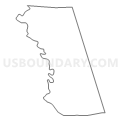 Census Tract 7006, Liberty County, Texas (Light Gray Border)