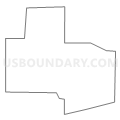 Census Tract 1047.02, Tarrant County, Texas (Light Gray Border)