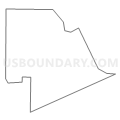 Census Tract 1025, Tarrant County, Texas (Light Gray Border)