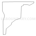 Census Tract 1065.14, Tarrant County, Texas (Light Gray Border)