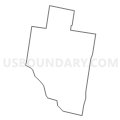 Census Tract 221.06, Hidalgo County, Texas (Light Gray Border)