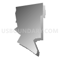 Census Tract 34.04, El Paso County, Texas (Gray Gradient Fill with Shadow)