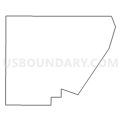 Census Tract 10.02, El Paso County, Texas (Light Gray Border)
