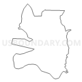 Census Tract 9504, Bastrop County, Texas (Light Gray Border)
