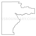 Census Tract 202, Archer County, Texas (Light Gray Border)