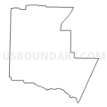 Census Tract 203.09, Denton County, Texas (Light Gray Border)