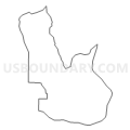 Census Tract 9606.02, Box Elder County, Utah (Light Gray Border)