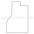 Census Tract 1130.19, Salt Lake County, Utah (Light Gray Border)