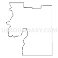 Census Tract 2701, Washington County, Utah (Light Gray Border)