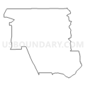 Census Tract 9741, Millard County, Utah (Light Gray Border)