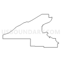 Census Tract 1107.02, Iron County, Utah (Light Gray Border)