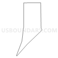 Census Tract 1104, Iron County, Utah (Light Gray Border)