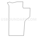 Census Tract 102.08, Utah County, Utah (Light Gray Border)