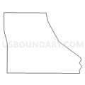 Census Tract 5.04, Utah County, Utah (Light Gray Border)