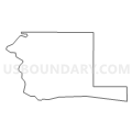 Census Tract 101.11, Utah County, Utah (Light Gray Border)
