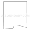 Census Tract 102.19, Utah County, Utah (Light Gray Border)