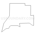 Census Tract 34.02, Utah County, Utah (Light Gray Border)