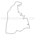 Census Tract 15.01, Utah County, Utah (Light Gray Border)