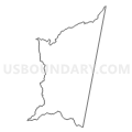 Census Tract 104, Henry County, Virginia (Light Gray Border)