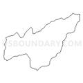 Census Tract 108.01, Pittsylvania County, Virginia (Light Gray Border)