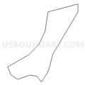 Census Tract 4210.01, Fairfax County, Virginia (Light Gray Border)