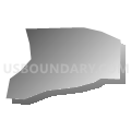 Census Tract 1008.16, Chesterfield County, Virginia (Gray Gradient Fill with Shadow)