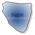 Census Tract 201.09, Spotsylvania County, Virginia (Radial Fill with Shadow)