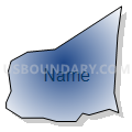 Census Tract 203.05, Spotsylvania County, Virginia (Radial Fill with Shadow)