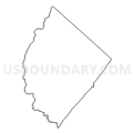 Census Tract 110, Rockingham County, Virginia (Light Gray Border)
