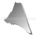 Census Tract 454.12, Virginia Beach city, Virginia (Gray Gradient Fill with Shadow)